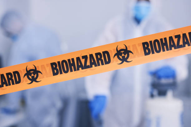 Professional Infectious Disease Decontamination technician working in Ringoes, NJ